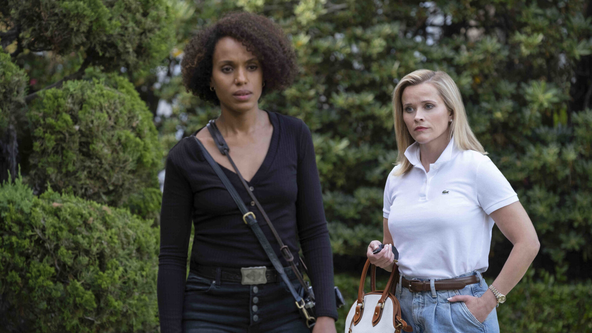 Kerrie Washington and Reese Witherspoon
